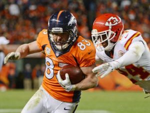 New arrival Wes Welker has added a new dimension to the Broncos' already powerful passing game.