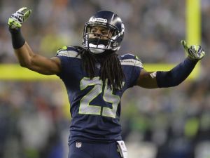 Richard Sherman has made a name for himself as one of the NFL's premier shutdown cornerbacks. (Photo from USA Today)